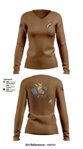 42ID 15709490 Women's Long Sleeve V-neck Shirt - 15