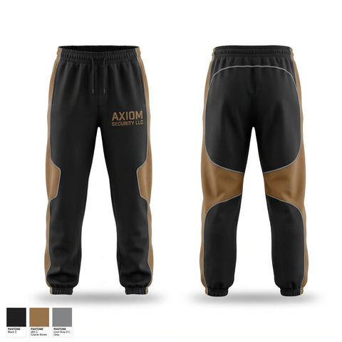 Sweatpants, Axiom Security LLC, , Teamtime, Team time, sublimation, custom sports apparel, team uniforms, spirit wear, spiritwear, sports uniforms, custom shirts, team store, custom team store, fundraiser sports, apparel fundraiser