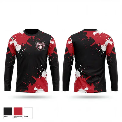 Rivals Baseball 23106236 Long Sleeve Performance Shirt 1
