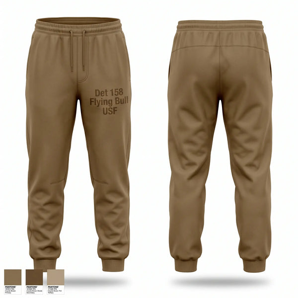 Sweatpants, Det 158 Flying Bull USF, Air Force, Teamtime, Team time, sublimation, custom sports apparel, team uniforms, spirit wear, spiritwear, sports uniforms, custom shirts, team store, custom team store, fundraiser sports, apparel fundraiser
