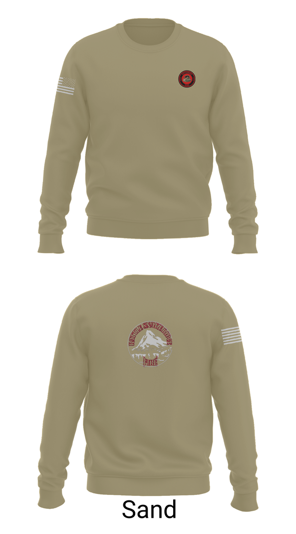 Crew Neck Sweatshirt, Rattlesnake ridge fire, , Teamtime, Team time, sublimation, custom sports apparel, team uniforms, spirit wear, spiritwear, sports uniforms, custom shirts, team store, custom team store, fundraiser sports, apparel fundraiser