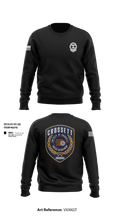 Crossett Police Department 1680573 Crew Neck Sweatshirt - 1