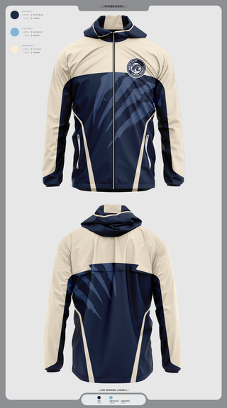 Windbreaker, North Port Jr Bobcats, , Teamtime, Team time, sublimation, custom sports apparel, team uniforms, spirit wear, spiritwear, sports uniforms, custom shirts, team store, custom team store, fundraiser sports, apparel fundraiser