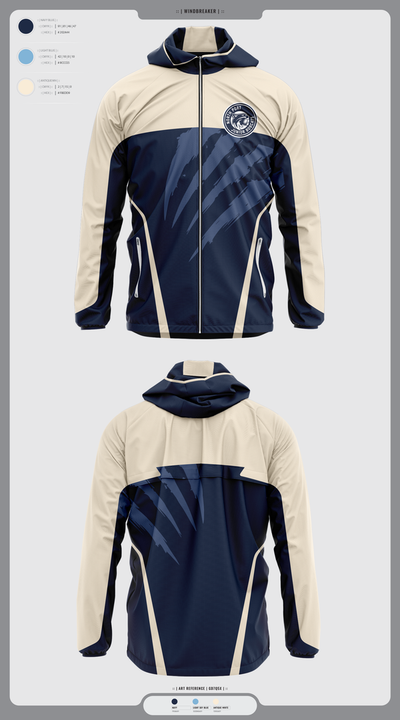 North Port Jr Bobcats 24422472 Windbreaker - 2