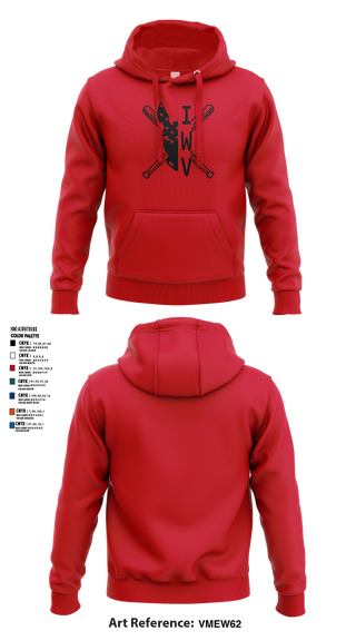 Hoodie, IWV Youth Baseball, Baseball, Teamtime, Team time, sublimation, custom sports apparel, team uniforms, spirit wear, spiritwear, sports uniforms, custom shirts, team store, custom team store, fundraiser sports, apparel fundraiser