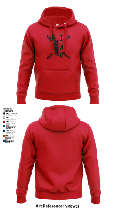 IWV Youth Baseball 15555147 Hoodie - 3