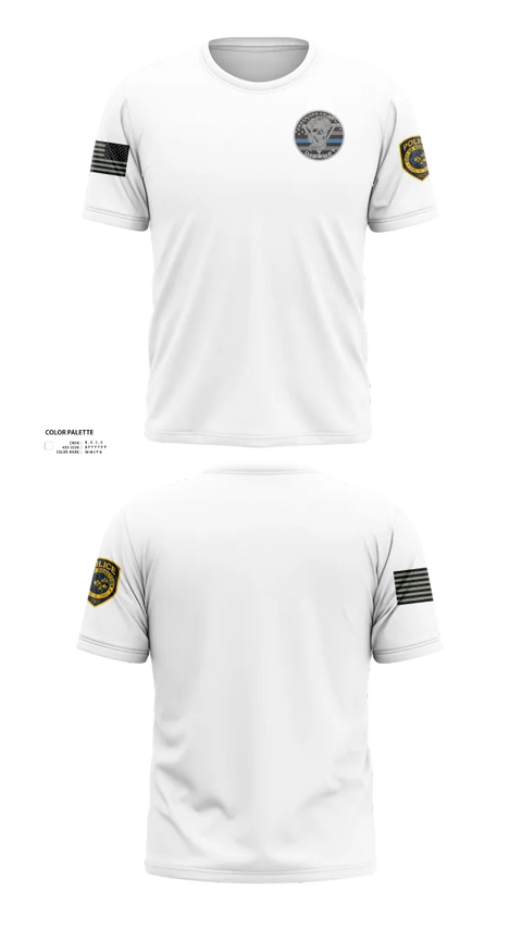 Old School Cotton Feel Shirt, Robstown Police Department, Police, Teamtime, Team time, sublimation, custom sports apparel, team uniforms, spirit wear, spiritwear, sports uniforms, custom shirts, team store, custom team store, fundraiser sports, apparel fundraiser