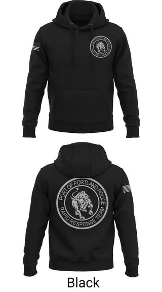 Hoodie, Port Of Portland Rapid Response Team, Police, Teamtime, Team time, sublimation, custom sports apparel, team uniforms, spirit wear, spiritwear, sports uniforms, custom shirts, team store, custom team store, fundraiser sports, apparel fundraiser