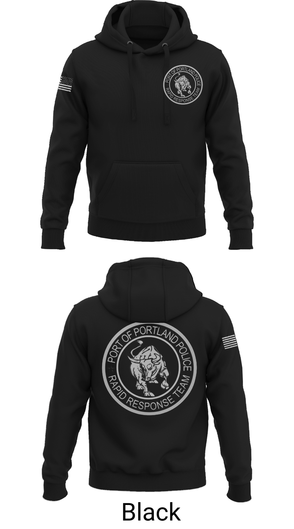 Hoodie, Port Of Portland Rapid Response Team, Police, Teamtime, Team time, sublimation, custom sports apparel, team uniforms, spirit wear, spiritwear, sports uniforms, custom shirts, team store, custom team store, fundraiser sports, apparel fundraiser