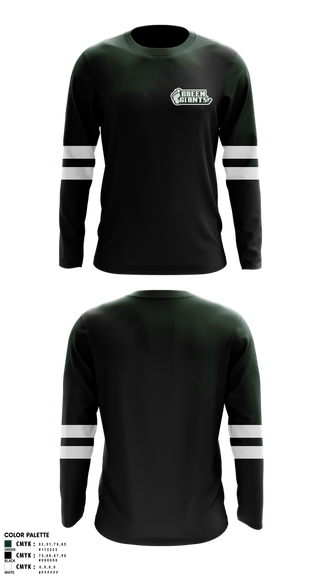 Long Sleeve Performance Shirt, MN Green Giants, Ice Hockey, Teamtime, Team time, sublimation, custom sports apparel, team uniforms, spirit wear, spiritwear, sports uniforms, custom shirts, team store, custom team store, fundraiser sports, apparel fundraiser