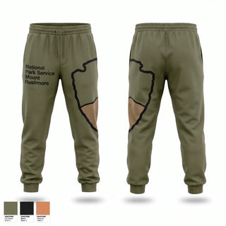 Sweatpants, National Park Service Mount Rushmore, Police, Teamtime, Team time, sublimation, custom sports apparel, team uniforms, spirit wear, spiritwear, sports uniforms, custom shirts, team store, custom team store, fundraiser sports, apparel fundraiser