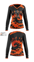 Van Buren Youth Soccer Association 88554810 Women's Long Sleeve V-neck Shirt - 2