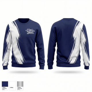 Crew Neck Sweatshirt, Rim Scots, Cheer, Teamtime, Team time, sublimation, custom sports apparel, team uniforms, spirit wear, spiritwear, sports uniforms, custom shirts, team store, custom team store, fundraiser sports, apparel fundraiser