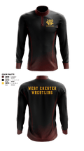 West Chester Youth Wrestling 39764768 Quarter Zip Jacket - 2