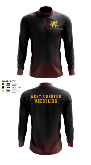 Quarter Zip Jacket, West Chester Youth Wrestling, Wrestling, Teamtime, Team time, sublimation, custom sports apparel, team uniforms, spirit wear, spiritwear, sports uniforms, custom shirts, team store, custom team store, fundraiser sports, apparel fundraiser