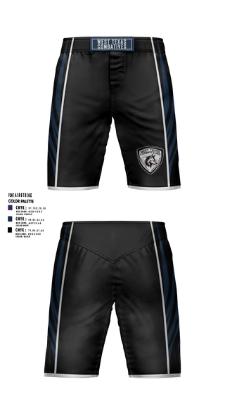 Fight Shorts, West Texas Combatives, , Teamtime, Team time, sublimation, custom sports apparel, team uniforms, spirit wear, spiritwear, sports uniforms, custom shirts, team store, custom team store, fundraiser sports, apparel fundraiser