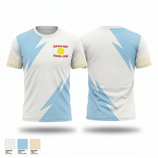 Short Sleeve Performance Shirt, Palm Beach County Pickleball League, , Teamtime, Team time, sublimation, custom sports apparel, team uniforms, spirit wear, spiritwear, sports uniforms, custom shirts, team store, custom team store, fundraiser sports, apparel fundraiser