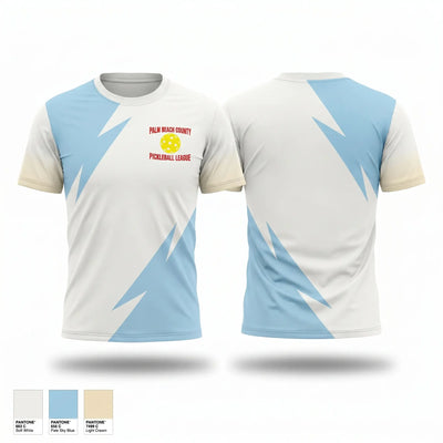 Palm Beach County Pickleball League 58748007 Short Sleeve Performance Shirt - 1