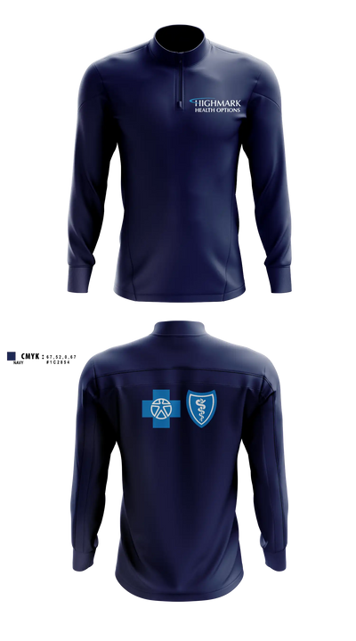 Highmark Health Options Quarter Zip Jacket - 7