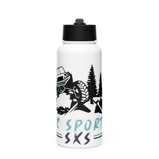 Pc Sport SXS 30360315 Stainless Steel Water Bottle with a Straw Lid
