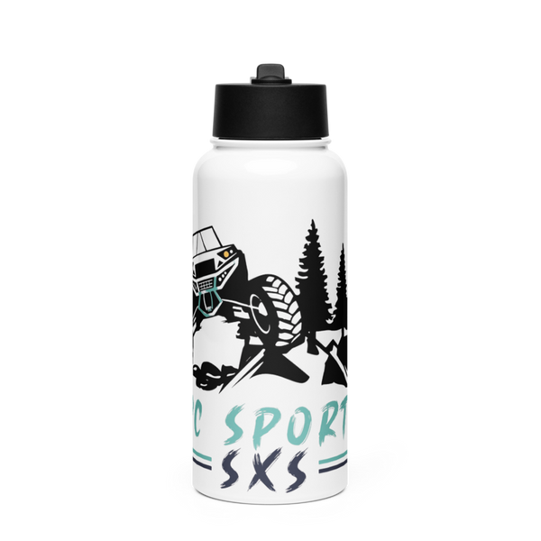 Pc Sport SXS 30360315 Stainless Steel Water Bottle with a Straw Lid