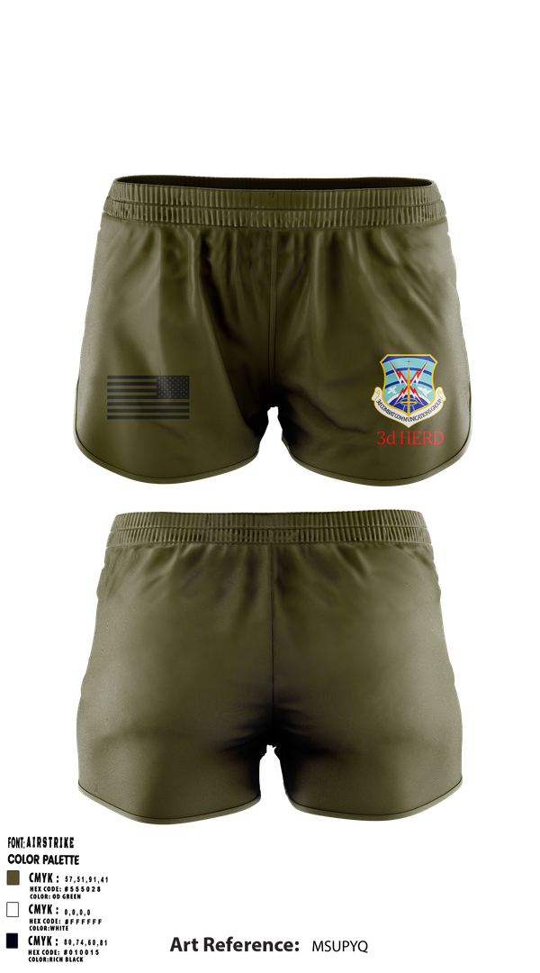 Ranger Panties, 3d Combat Communications Group, , Teamtime, Team time, sublimation, custom sports apparel, team uniforms, spirit wear, spiritwear, sports uniforms, custom shirts, team store, custom team store, fundraiser sports, apparel fundraiser