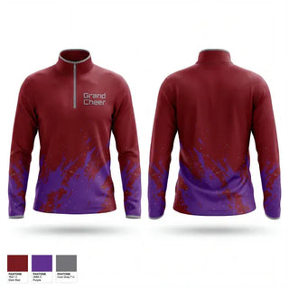 Quarter Zip Jacket, Grand Cheer, Cheer, Teamtime, Team time, sublimation, custom sports apparel, team uniforms, spirit wear, spiritwear, sports uniforms, custom shirts, team store, custom team store, fundraiser sports, apparel fundraiser
