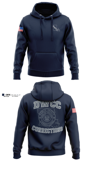 Hoodie, David Wade Correctional Center, Police, Teamtime, Team time, sublimation, custom sports apparel, team uniforms, spirit wear, spiritwear, sports uniforms, custom shirts, team store, custom team store, fundraiser sports, apparel fundraiser