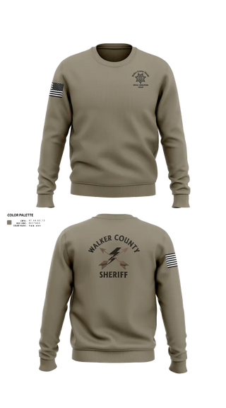 Crew Neck Sweatshirt, Walker County Sheriff SOG Team, , Teamtime, Team time, sublimation, custom sports apparel, team uniforms, spirit wear, spiritwear, sports uniforms, custom shirts, team store, custom team store, fundraiser sports, apparel fundraiser