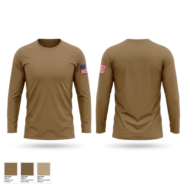 Long Sleeve Performance Shirt, Apt 12, Navy, Teamtime, Team time, sublimation, custom sports apparel, team uniforms, spirit wear, spiritwear, sports uniforms, custom shirts, team store, custom team store, fundraiser sports, apparel fundraiser