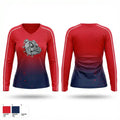 Plainview High School Cross Country 5511626 Women's Long Sleeve V-neck Shirt - 1