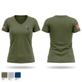 Strafford Police 10878768 Women's Short Sleeve V-neck Shirt - 1
