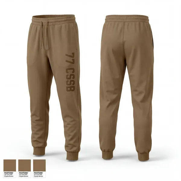 Sweatpants, 77 CSSB, Army, Teamtime, Team time, sublimation, custom sports apparel, team uniforms, spirit wear, spiritwear, sports uniforms, custom shirts, team store, custom team store, fundraiser sports, apparel fundraiser