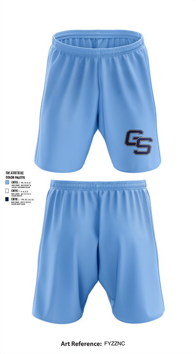 GS Baseball Athletic Shorts With Pockets - 1