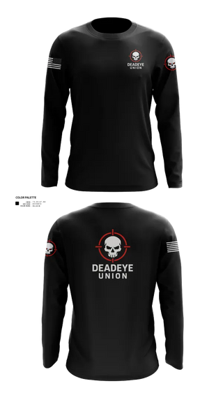 Long Sleeve Performance Shirt, DEADEYE UNION, , Teamtime, Team time, sublimation, custom sports apparel, team uniforms, spirit wear, spiritwear, sports uniforms, custom shirts, team store, custom team store, fundraiser sports, apparel fundraiser