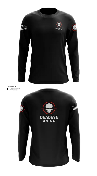 DEADEYE UNION 70253408 Long Sleeve Performance Shirt 21