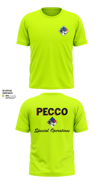 PECCO 69010364 Short Sleeve Performance Shirt - 6