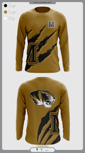 Marceline Tigers 63327154 Long Sleeve Performance Shirt 2