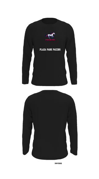 Long Sleeve Performance Shirt, Plaza Park Pacers, Spirit Store, Teamtime, Team time, sublimation, custom sports apparel, team uniforms, spirit wear, spiritwear, sports uniforms, custom shirts, team store, custom team store, fundraiser sports, apparel fundraiser