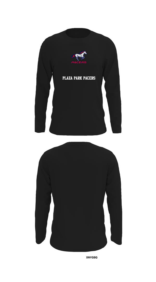 Long Sleeve Performance Shirt, Plaza Park Pacers, Spirit Store, Teamtime, Team time, sublimation, custom sports apparel, team uniforms, spirit wear, spiritwear, sports uniforms, custom shirts, team store, custom team store, fundraiser sports, apparel fundraiser
