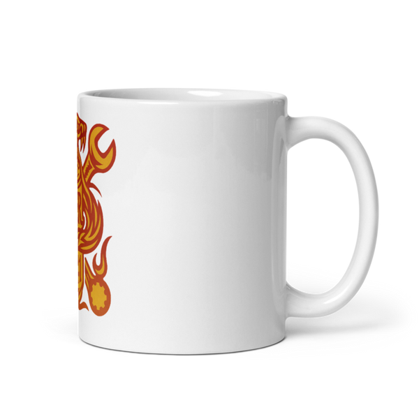 BEER 35985553 White Glossy Mug - Large