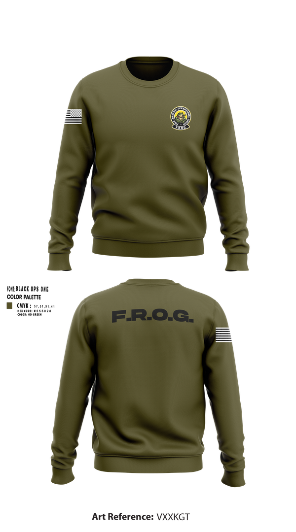 Crew Neck Sweatshirt, Fire Rescue Operations Group, Fire Department, Teamtime, Team time, sublimation, custom sports apparel, team uniforms, spirit wear, spiritwear, sports uniforms, custom shirts, team store, custom team store, fundraiser sports, apparel fundraiser