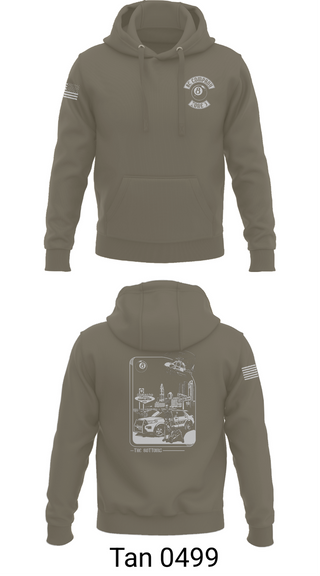 Hoodie, Columbus Division of Police- 8C Company, , Teamtime, Team time, sublimation, custom sports apparel, team uniforms, spirit wear, spiritwear, sports uniforms, custom shirts, team store, custom team store, fundraiser sports, apparel fundraiser