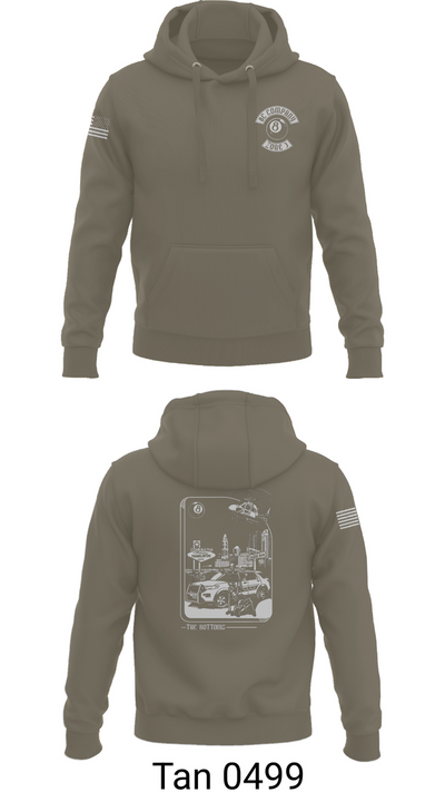 Columbus Division of Police- 8C Company 60108409 Hoodie - 74