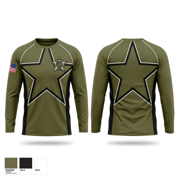 Long Sleeve Performance Shirt, Boyd County Sheriff Office, Police, Teamtime, Team time, sublimation, custom sports apparel, team uniforms, spirit wear, spiritwear, sports uniforms, custom shirts, team store, custom team store, fundraiser sports, apparel fundraiser