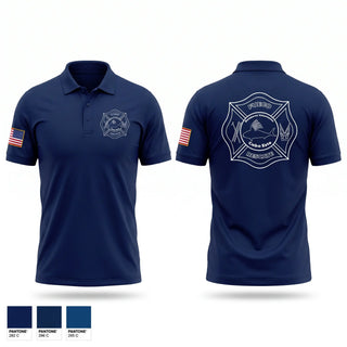 Short Sleeve Performance Polo, Cabo Este Fire, Fire Department, Teamtime, Team time, sublimation, custom sports apparel, team uniforms, spirit wear, spiritwear, sports uniforms, custom shirts, team store, custom team store, fundraiser sports, apparel fundraiser