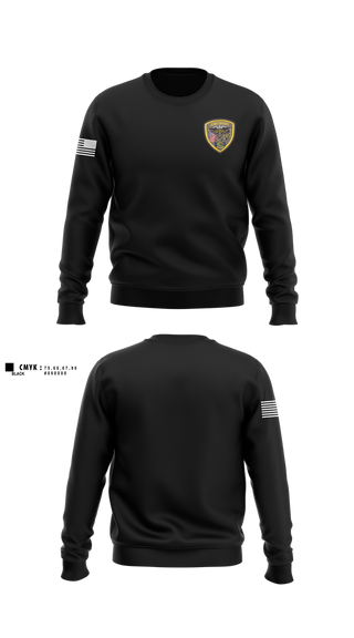 Crew Neck Sweatshirt, Jonesboro Police Department, Police, Teamtime, Team time, sublimation, custom sports apparel, team uniforms, spirit wear, spiritwear, sports uniforms, custom shirts, team store, custom team store, fundraiser sports, apparel fundraiser