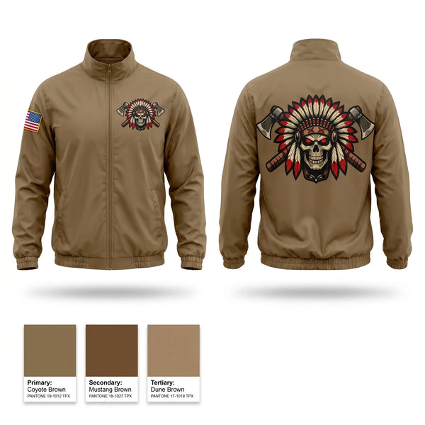 Windbreaker, 2nd PLT, Apache Co, 1-501 PIR, Army, Teamtime, Team time, sublimation, custom sports apparel, team uniforms, spirit wear, spiritwear, sports uniforms, custom shirts, team store, custom team store, fundraiser sports, apparel fundraiser