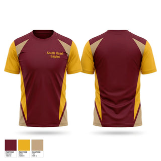 Short Sleeve Performance Shirt, South Heart Eagles, Baseball, Teamtime, Team time, sublimation, custom sports apparel, team uniforms, spirit wear, spiritwear, sports uniforms, custom shirts, team store, custom team store, fundraiser sports, apparel fundraiser