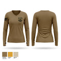 McGregor Range 19801166 Women's Long Sleeve V-neck Shirt - 1